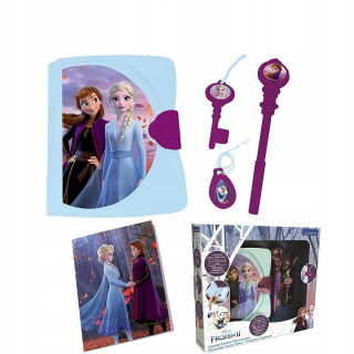 Elsa Frozen - Elektronický ľadový pán denník so svetlom