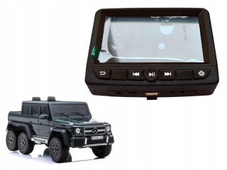 McQueen - LCD MP4 Panel pre vozidlo pre batériu Mercedes G63 s