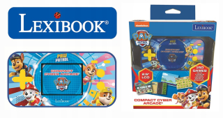 SPIDERMAN - Paw Patrol Prenosné deti Console 150 Hry