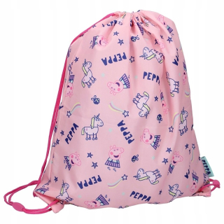 Pepa Pig - Peppa prasa - topánky pre topánky, gymnastika (44 x 37 cm)