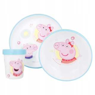 Pepa Pig - Peppa prasa - sada peppa ošípaných jedál (doska, mi