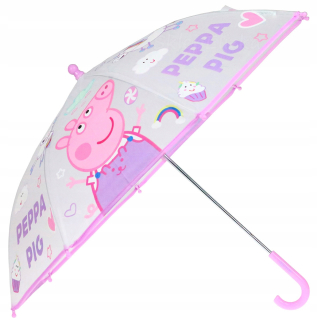 Pepa Pig - Peppa Prasa Dáždnik Parasol Pig Unicorn 912r