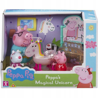 Pepa Pig - Peppa Sada 3icorn 3 Figurines + Príslušenstvo 0717