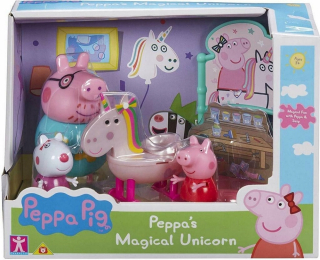 Pepa Pig - Peppa - súbor jednorožca