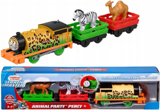 Vláčik Tomáš - Percy Animal Zebra Camel Tomek Tor Trackmaster