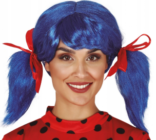 Miraculum - Blue Ponies Wig s rebrónom Miraculum