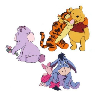 Medvedík Pú - Pena Winnie POOH a Hephaleppy Decals Decor