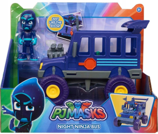 Pyžamasky - Pidjamerse Night Figúrka Ninja Auto vozidlo autobus
