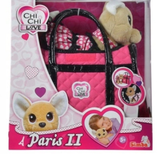 CHI CHI LOVE - Pes v Chi Chi Love Paris II Bag + oblečenie