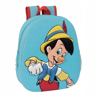 Detský batoh - Pinocchio batoh 3D batoh 964