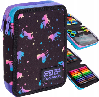 Peračník - Avengers ceruzkový prípad s coolpack jumper zariadenia
