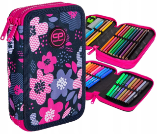 Peračník - Case Cue Coolpack 2-komorové vybavenie Kvety Ruže