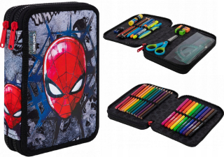 SPIDERMAN - Ceruzkový prípad Coolpack so zariadením Spiderman School