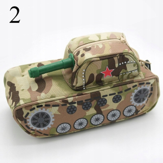 Kreatívny Puzdro na Ceruzku Tank