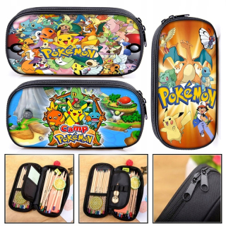Peračník - Ceruzka case pokemon pikachu eevee mew 15 druhov