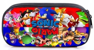 Super Mario - Školská ceruzka Case Tuba Sonic & Mario School