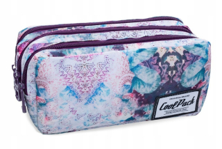 Školské puzdro na ceruzky - trojkomorový vak Coolpack Primus Dream Clouds, B60026