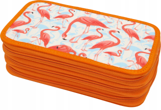 Peračník - Trojkomorová ceruzka Tri-Union Flamingos Orange