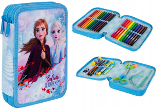 Elsa Frozen - Puzdro na ceruzku s plným vybavením COOLPACK Mrazené II
