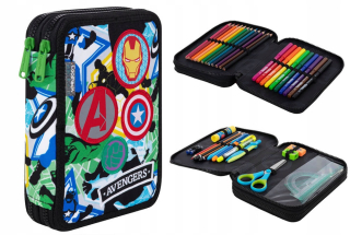 Puzdro na ceruzky s príslušenstvom Jumper XL Coolpack ©Disney Avengers