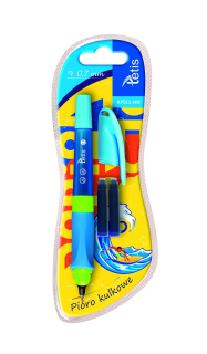 Tetis kp511-nn guľôčkové perie modro-zelené