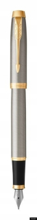 Fontánske pero (F) Parker im Brushed Metal GT 19316