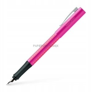 Fontánne pero faber-castell grip ružový f