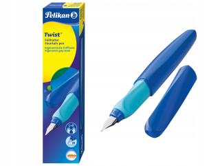 Plniace pero Pelo Pelican Twist Blue + 2 kazety