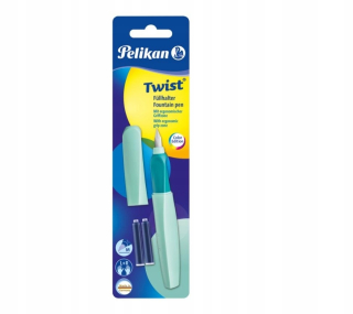 Fountain Pen Twist Neo Mint + 2 kazety