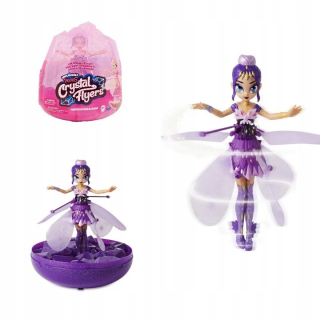 Hatchimals - Hatchi-wow Pixies krištáľ letáky lietajúce rozprávkové fialové