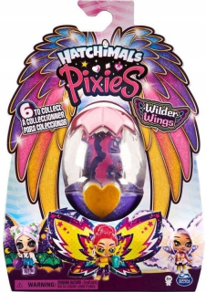 Hatchimals - Hatchi-wow Pixies Wild Wings Hatchals Sassy Skylee Fairy