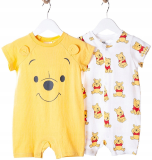 Medvedík Pú - Pyžamá 2-pak winnie pooh chlapec 56 h & m