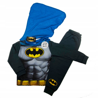 BATMAN -  Batman pyžamá set s plášťom 7-8LAT 128cm