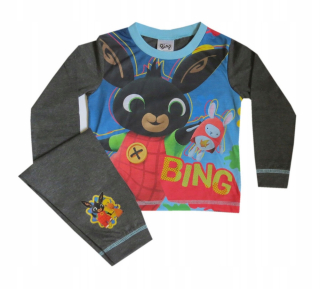 BING A PRIATELIA - Pajamas Bing Bunny Grey 18-24m 92 cm
