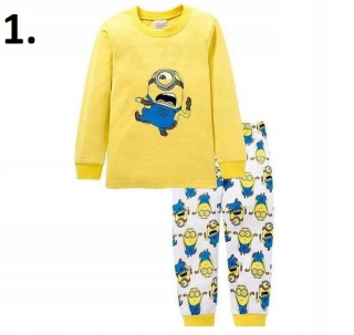 Mimoni - Pyžamá pre baby tale minion 12 druhov