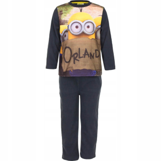 Mimoni  - Pyžamá s dlhým rukávom minion fleece veľkosť 104