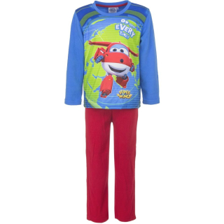 SUPER WINGS - Pyžamá s dlhým rukávom super krídla fleece veľkosť 94