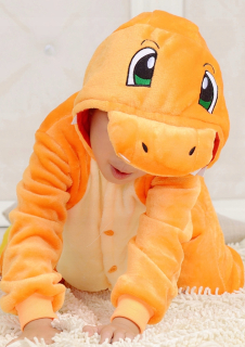 Pokémoni - Detské pyžamák Kigurumi Dragon Charizard Pokemon