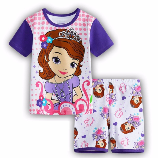 Princezna sofia - Pajamas princezná Zosia pre letnú veľkosť 122
