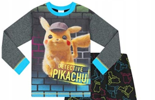 Pokémoni - Piżama Pokemon Pikachu 134- 140 cm, 8-9 rokov