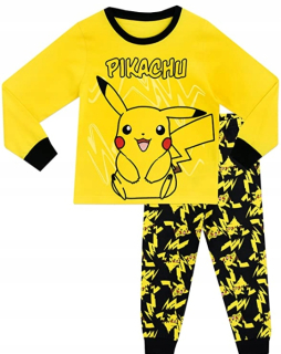 Pokémoni - Piżama Pokemon Pikachu 134 cm. 8 - 9 rokov