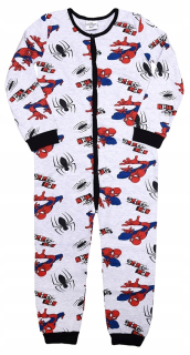 SPIDERMAN - Pyžamá pajacsie spiderman 122/128 cm