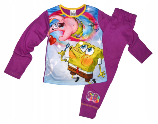 Spongebob - Pyžamá sponge bob 128, spongebob pyžamá