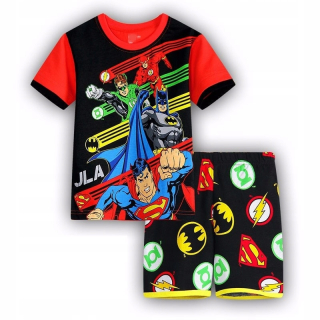 Superman - Pyžamá superman batman pre letnú veľkosť 116