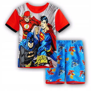 Superman - Pyžamá superman batman pre letnú veľkosť 122
