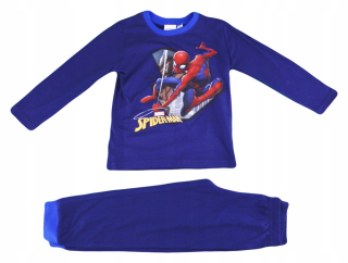 SPIDERMAN - Bavlna pyžamá 4-5 rokov spiderman 104-110 cm