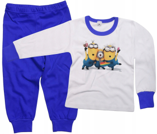 Mimoni  - Detské pyžamáky Minion Fuń Dave Bob Kevin 86