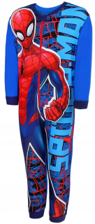SPIDERMAN - Pyžams jumpsuit spiderman pavúk 98 modrá
