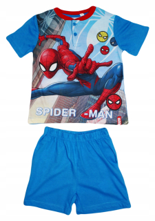 SPIDERMAN - Pyžamá krátke 8 rokov Spiderman Marvel 128 cm
