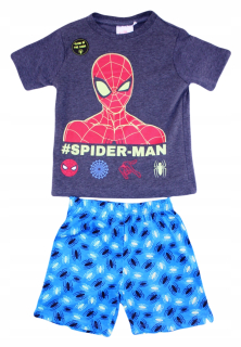 SPIDERMAN - Pyžamá krátke žiariace 8 rokov spiderman 128 cm